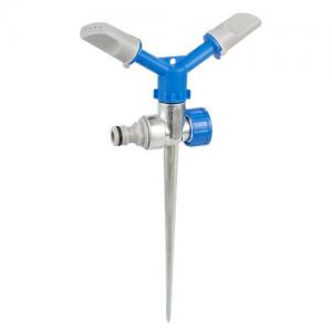 2-arms sprinkler with Metal alloy spike